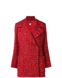 roter Mantel von Kenzo Vintage