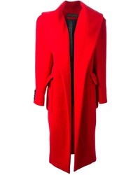 roter Mantel von Louis Vuitton