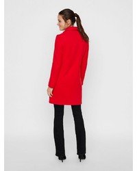 roter Mantel von Vero Moda