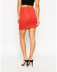 roter Minirock von Asos