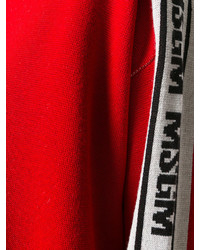 roter Oversize Pullover von MSGM