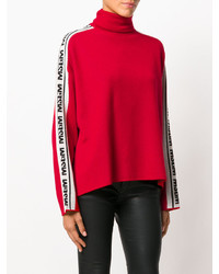 roter Oversize Pullover von MSGM