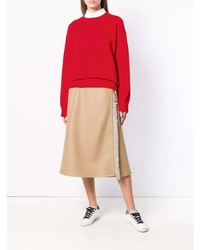 roter Oversize Pullover von Sofie D'hoore