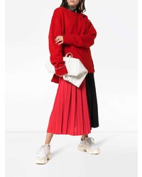 roter Oversize Pullover von Ambush