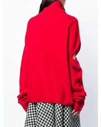 roter Oversize Pullover von Circus Hotel