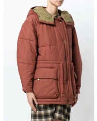 roter Parka von Isabel Marant Etoile