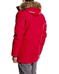 roter Parka von Jack & Jones