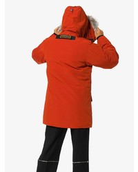 roter Parka von Canada Goose