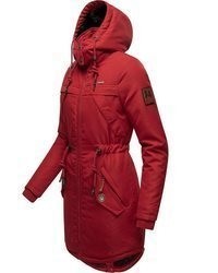 roter Parka von Marikoo