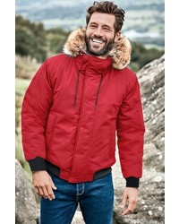 roter Parka von next