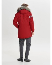 roter Parka von ONLY & SONS