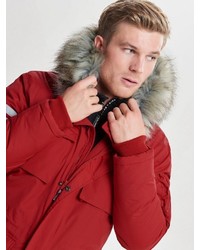 roter Parka von ONLY & SONS