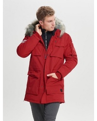 roter Parka von ONLY & SONS