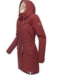roter Parka von Ragwear