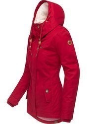 roter Parka von Ragwear