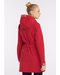 roter Parka von SCHMUDDELWEDDA