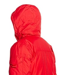 roter Parka von The North Face