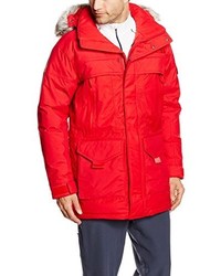 roter Parka von The North Face