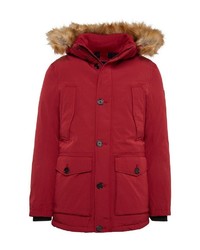 roter Parka von Tom Tailor