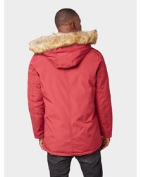 roter Parka von Tom Tailor