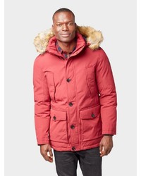 roter Parka von Tom Tailor