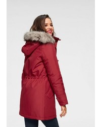 roter Parka von Vero Moda