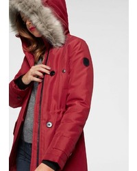 roter Parka von Vero Moda