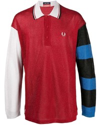 roter Polo Pullover von Charles Jeffrey Loverboy