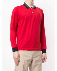 roter Polo Pullover von Kent & Curwen