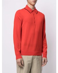 roter Polo Pullover von PS Paul Smith