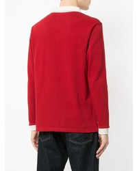 roter Polo Pullover von Kent & Curwen