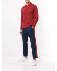 roter Polo Pullover von Gieves & Hawkes