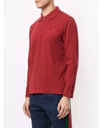 roter Polo Pullover von Gieves & Hawkes