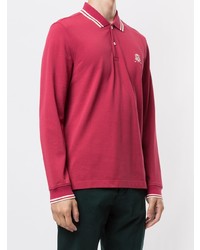 roter Polo Pullover von Kent & Curwen