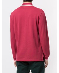 roter Polo Pullover von Kent & Curwen