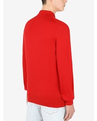 roter Polo Pullover von Dolce & Gabbana