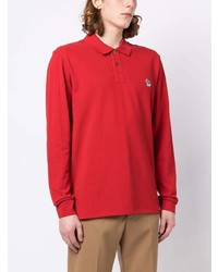 roter Polo Pullover von PS Paul Smith
