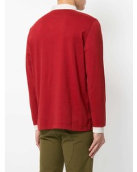 roter Polo Pullover von Kent & Curwen