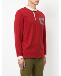 roter Polo Pullover von Kent & Curwen