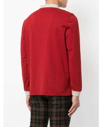 roter Polo Pullover von Kent & Curwen