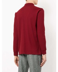 roter Polo Pullover von Gieves & Hawkes