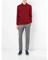 roter Polo Pullover von Gieves & Hawkes