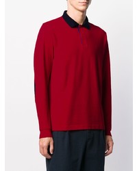 roter Polo Pullover von Sun 68