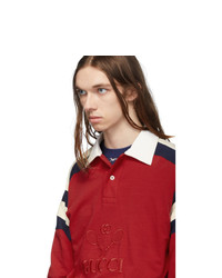 roter Polo Pullover von Gucci