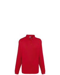 roter Polo Pullover von Russell