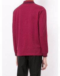 roter Polo Pullover von Kent & Curwen