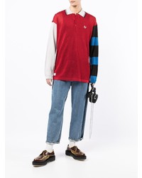 roter Polo Pullover von Fred Perry