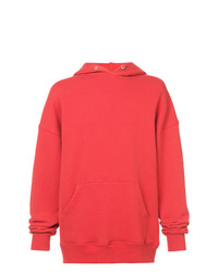 roter Pullover mit einem Kapuze von 424