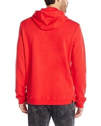 roter Pullover mit einem Kapuze von Alpinestars