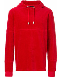 roter Pullover mit einem Kapuze von Blood Brother